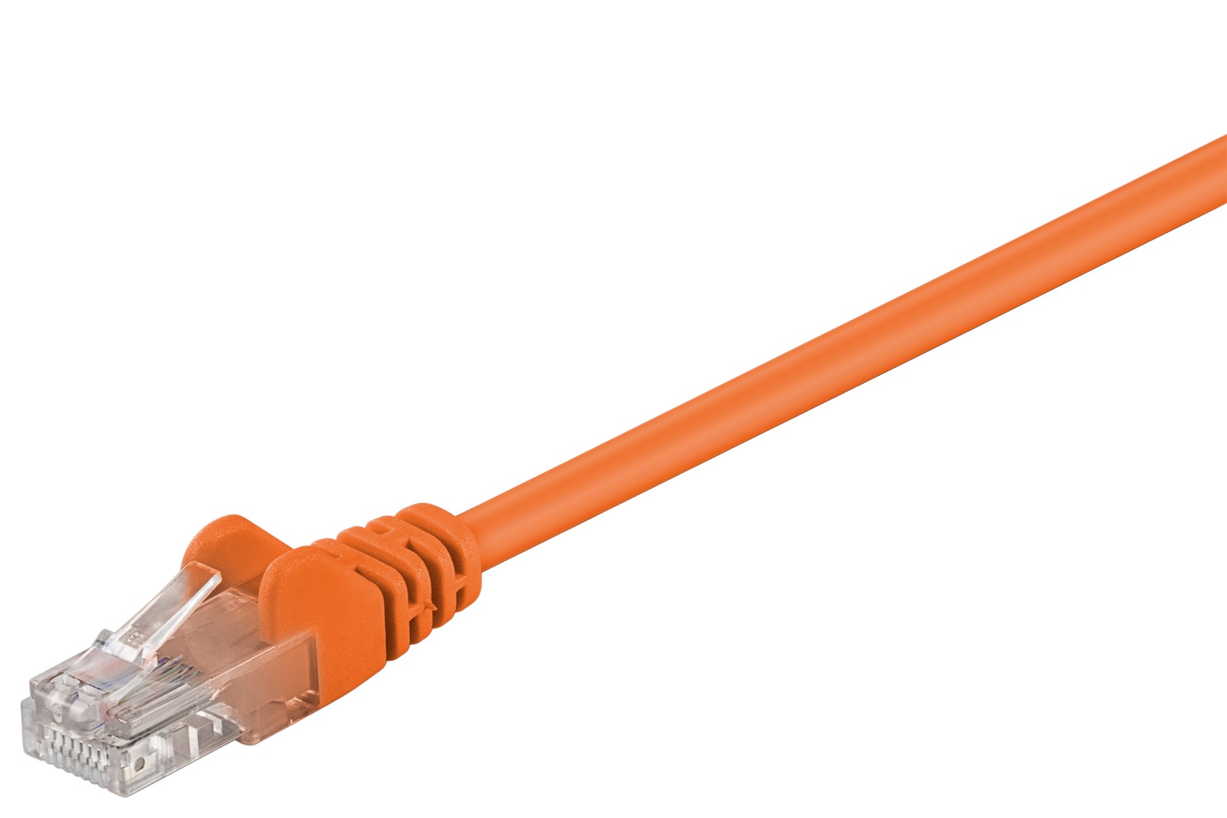

Kabel patchcord Utp kat 5e pomarańczowy 1m