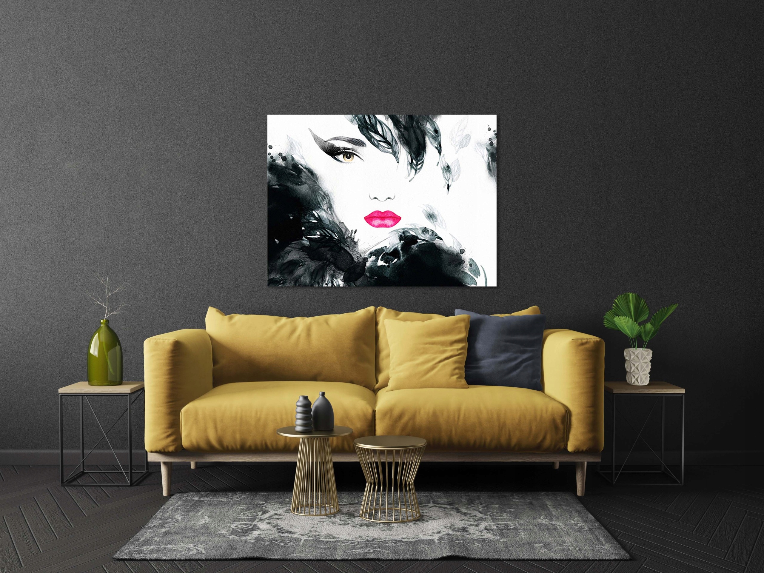 OBRAZ na płótnie ABSTRAKCJA 71596493 120x80 WZORY Marka inna