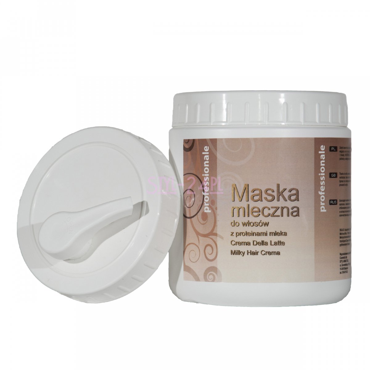 MASKA MLECZNA NAWILŻAJĄCA 1000ml