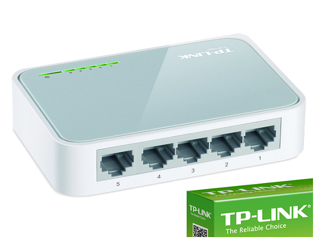 

TP-Link TL-SF1005D Switch 5 Portów 5P Wersja Mini