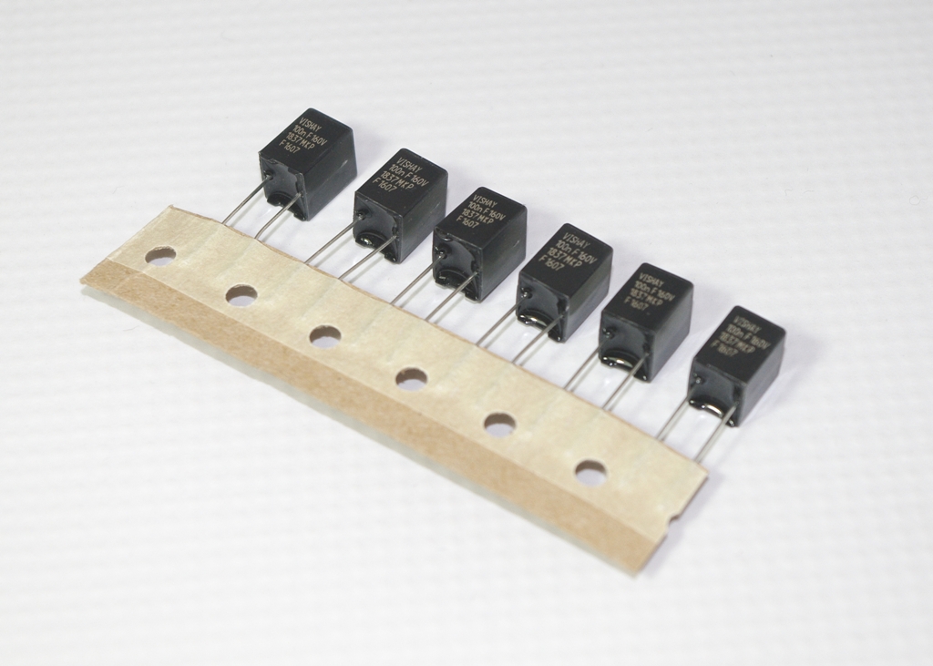 

Kondensator 100nF/160VDC 1% MKP1837 Vishay