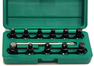 КОМПЛ. 12 ШТ JONNESWAY МАСЛА ПРОБКИ КЛЮЧИ