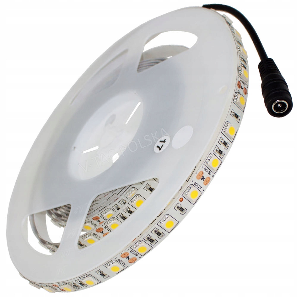 

Taśma Pasek Led Smd 5050 60 300 5m neutralna V-tac