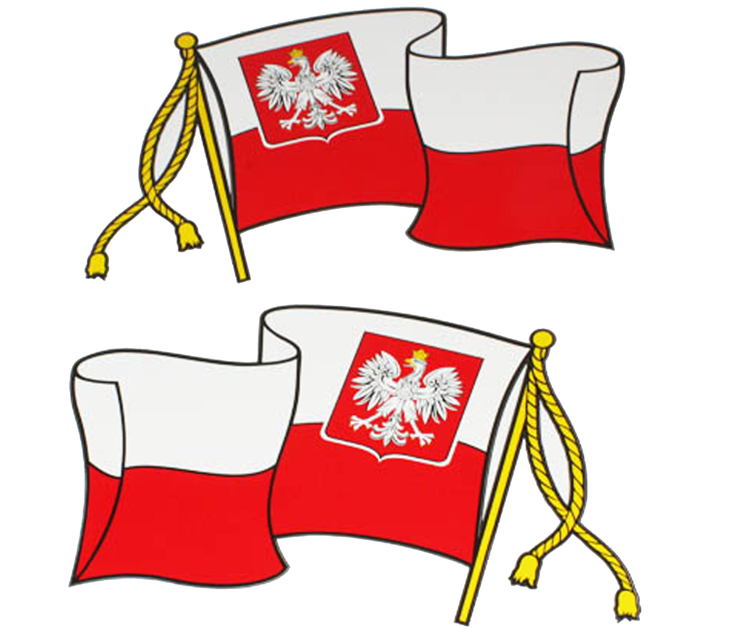 

Naklejka Naklejki Flaga Flagi Polski Godło Tir