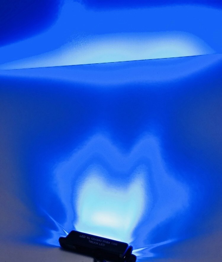 LAMPA OSTRZEGAWCZA 4 LED STROBOSKOP ALR NIEBIESKA Producent części Inny