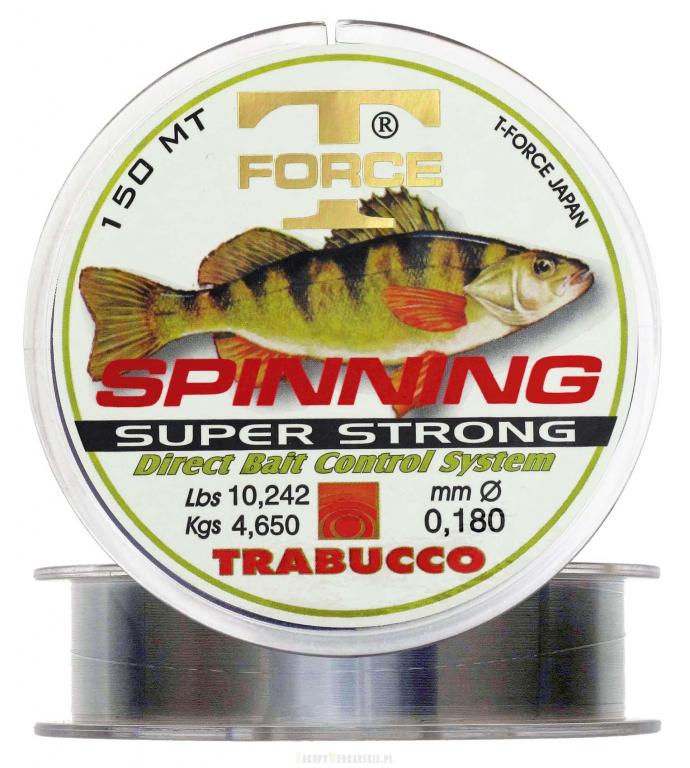 

Żyłka Trabucco T-force Perch 0,18 mm 4,65 kg