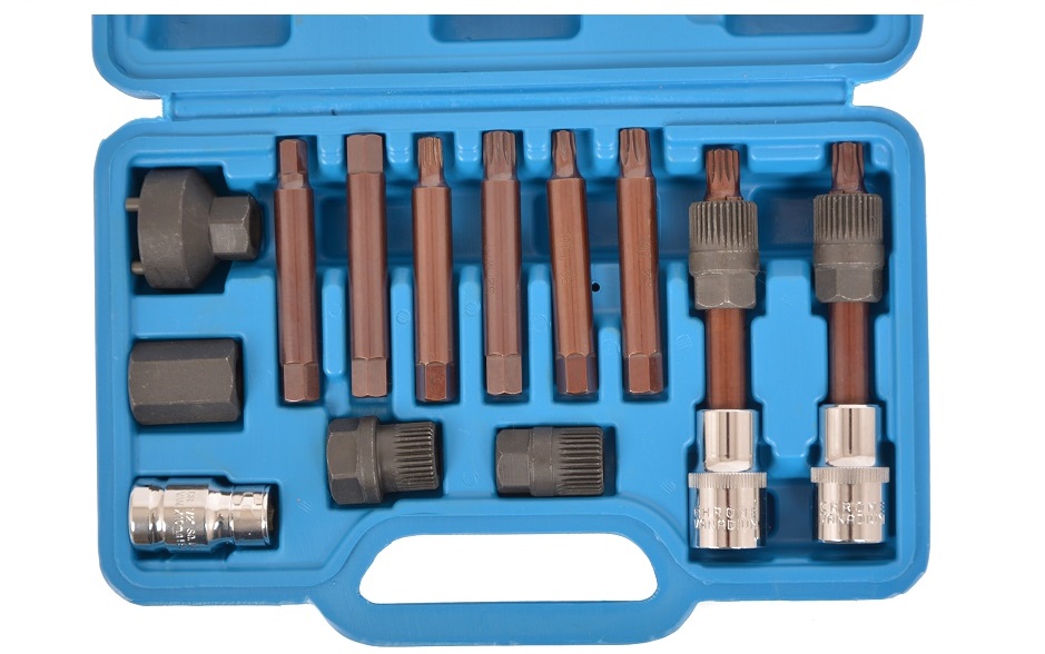 KLUCZE DO ALTERNATORA ZE SPRZĘGŁEM ZESTAW 13el. EAN (GTIN) 5907781832927