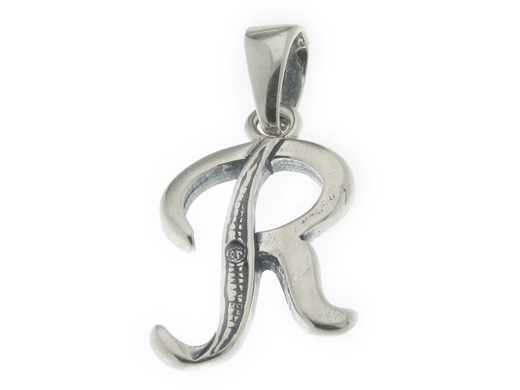 

Wisiorek Literka Alfabetu "r" Srebro 925