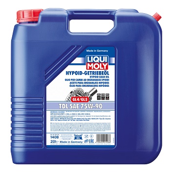 LIQUI MOLY Getriebeol TDL 75W90 TS 20L Hypoid 1408