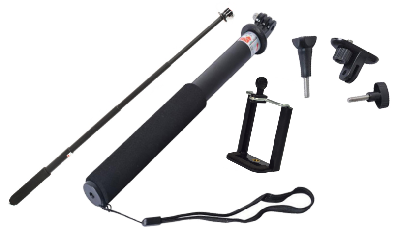 

Solidny Monopod kijek selfie Aparat Gopro Smartfon