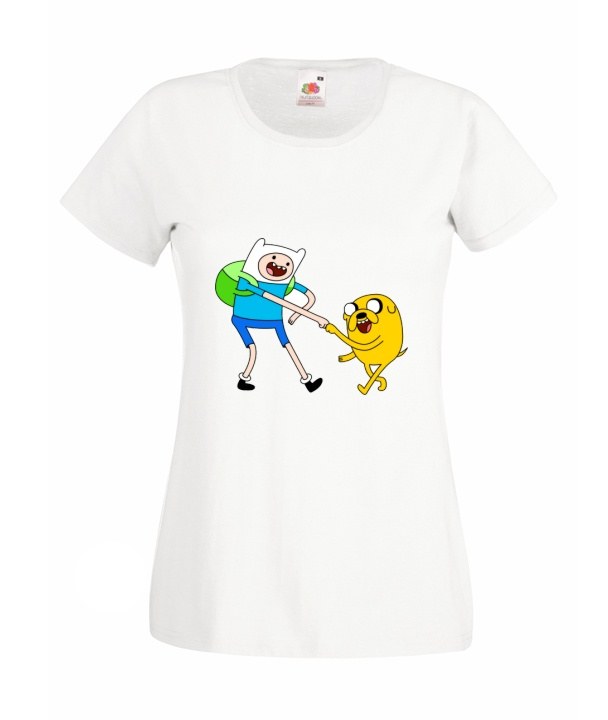 

Damska Koszulka Adventure Time Pora na przygodę