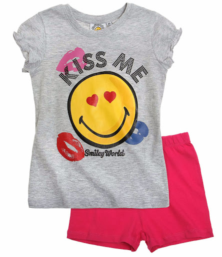 

Piżama Smiley z krótkim rękawem piżamka roz 116