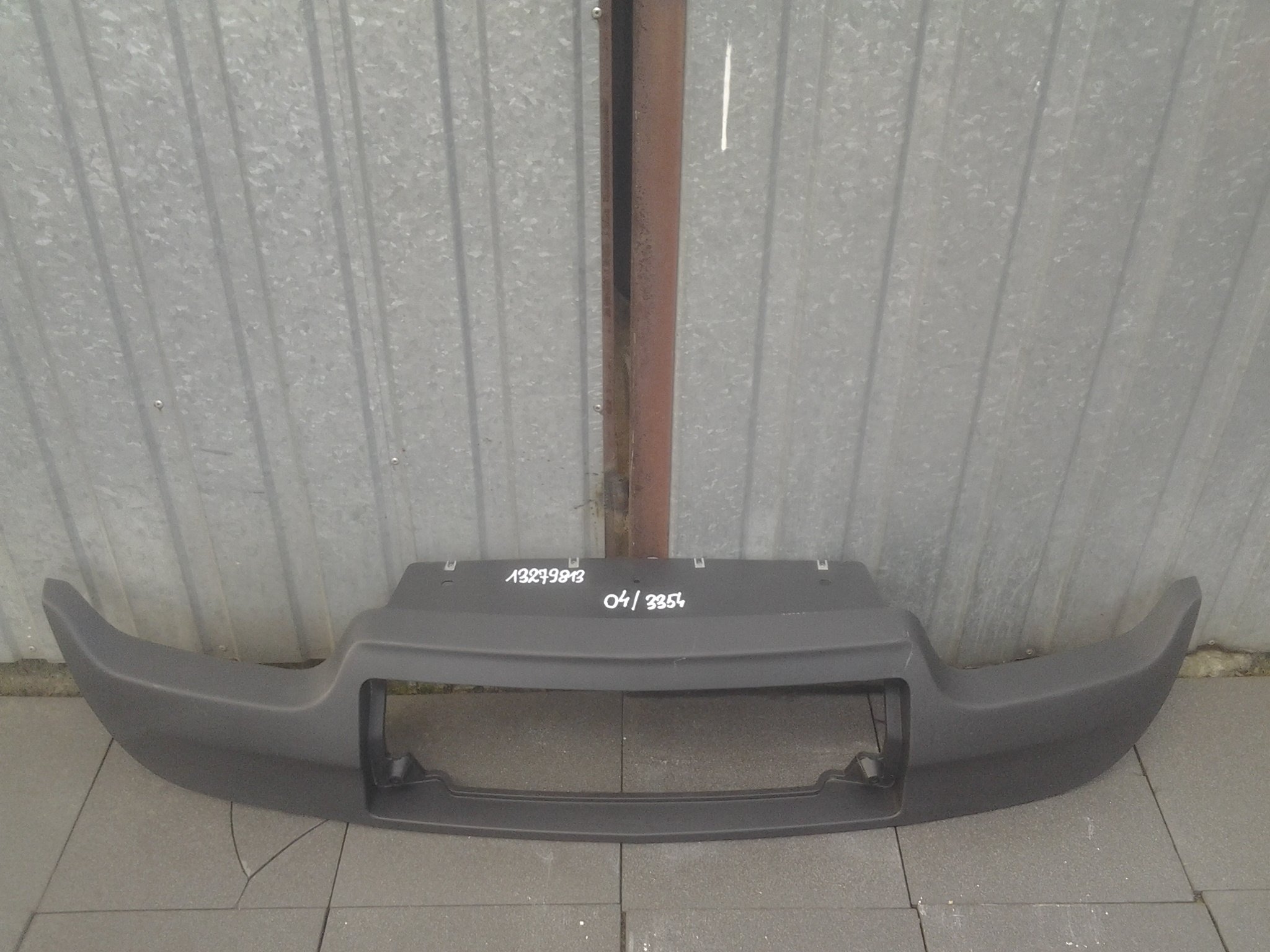 OPEL MERIVA 2 B СПОЙЛЕР СПОЙЛЕР ЗАДНЬОГО БАМПЕРА 10-