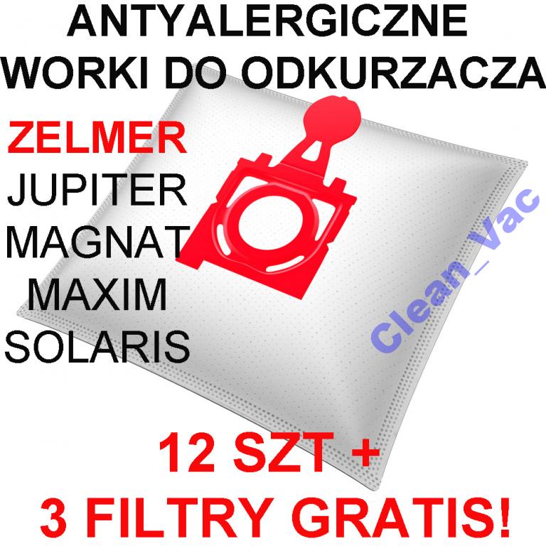 

Worki Odkurzac Zelmer Jupiter Solari 49.4200 ZMB03