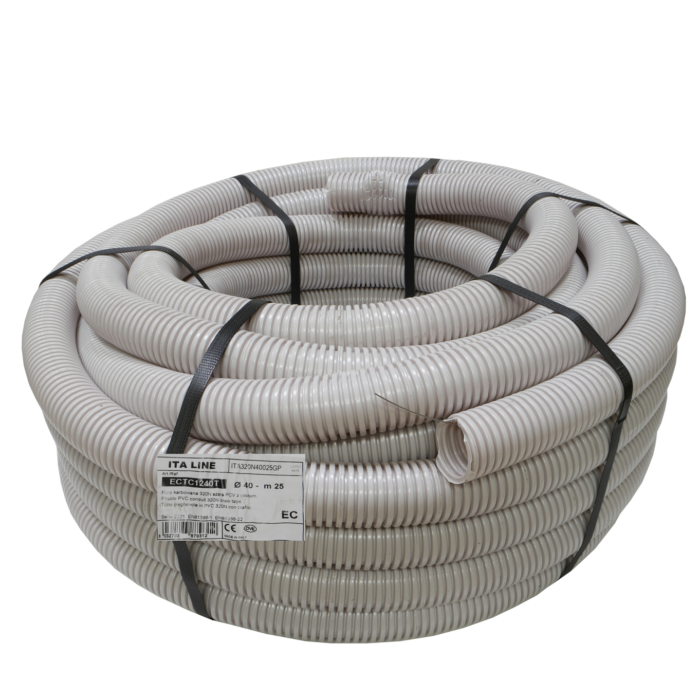 Trubka trubka elektroinstalační trubka s dálkovým ovládáním 40 320N 25 m