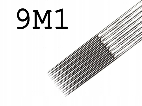 

9M1 Magnum Igły Do Tatuażu 0,35mm 5szt. Igła