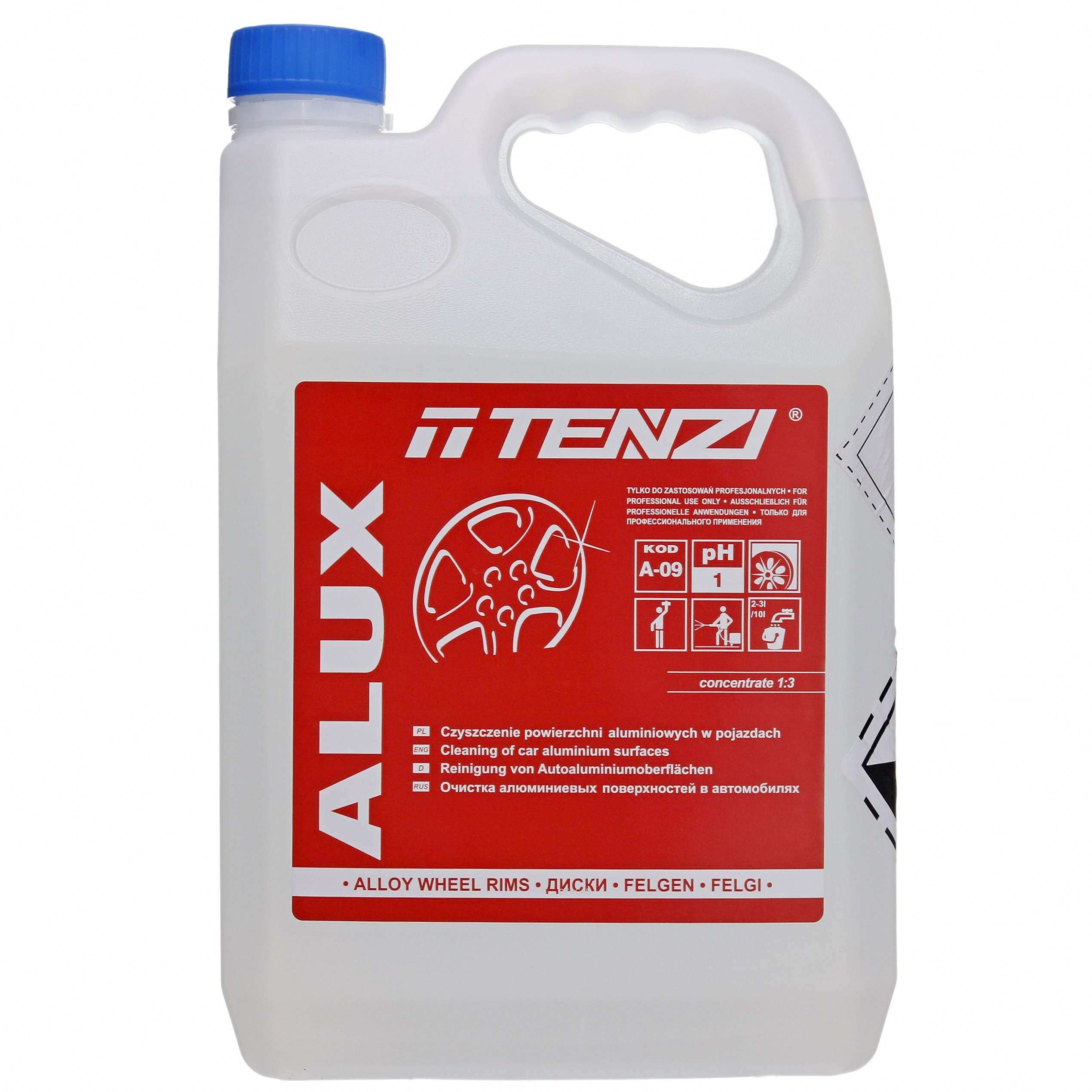 

Tenzi Alux Mycie Felg Aluminiowych Koncentrat 5L