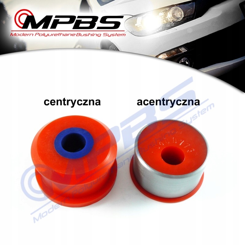 KOMPLET TULEJE ZAWIESZENIA GUMA BMW E36 COMPACT Part manufacturer MPBS