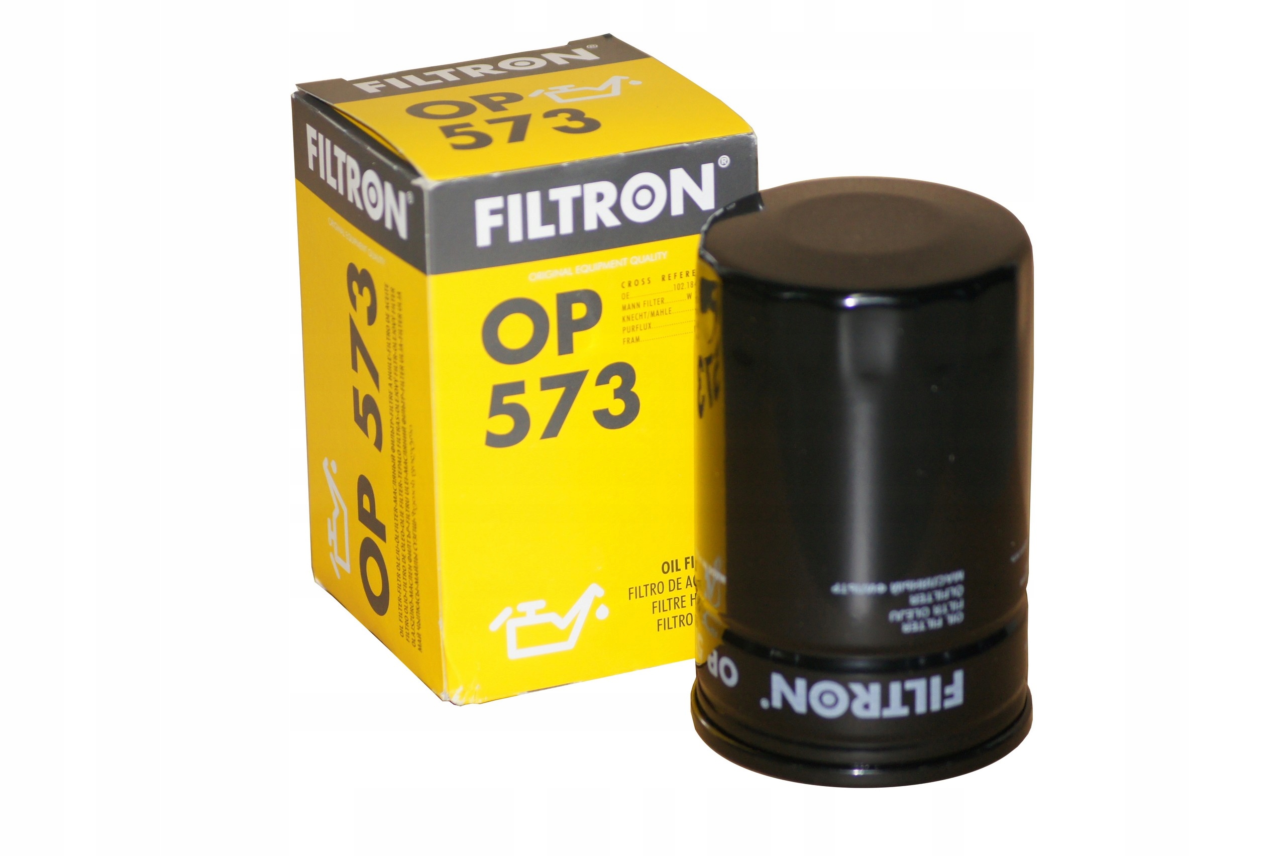 FILTRON filtr oleju OP573 Mercedes 190 W201 W124