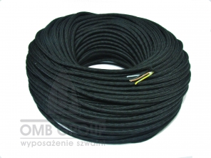 

Przewód Kabel Elektryczny 4x0,75MM W Oplocie