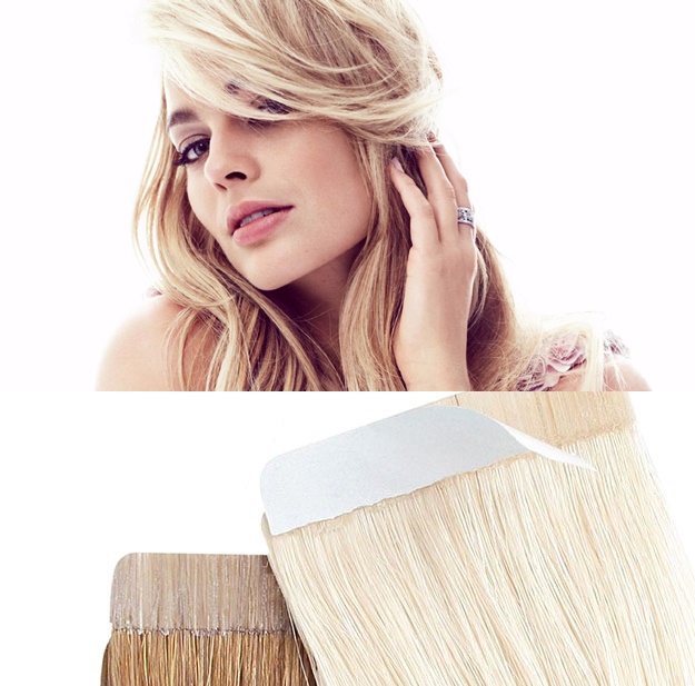 

Tape On taśma skin weft Włosy Naturalne 60cm Hit!