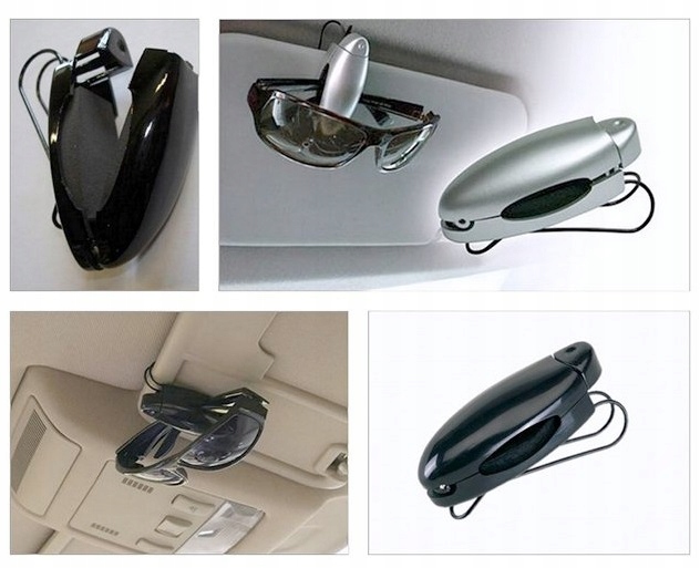 KLIPS na okulary Samochodowy UCHWYT do okularów Rodzaj na okulary