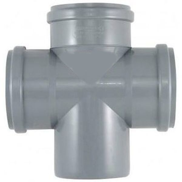

Kanalizacja Pcv 110mm czwórnik 90 stopni 316