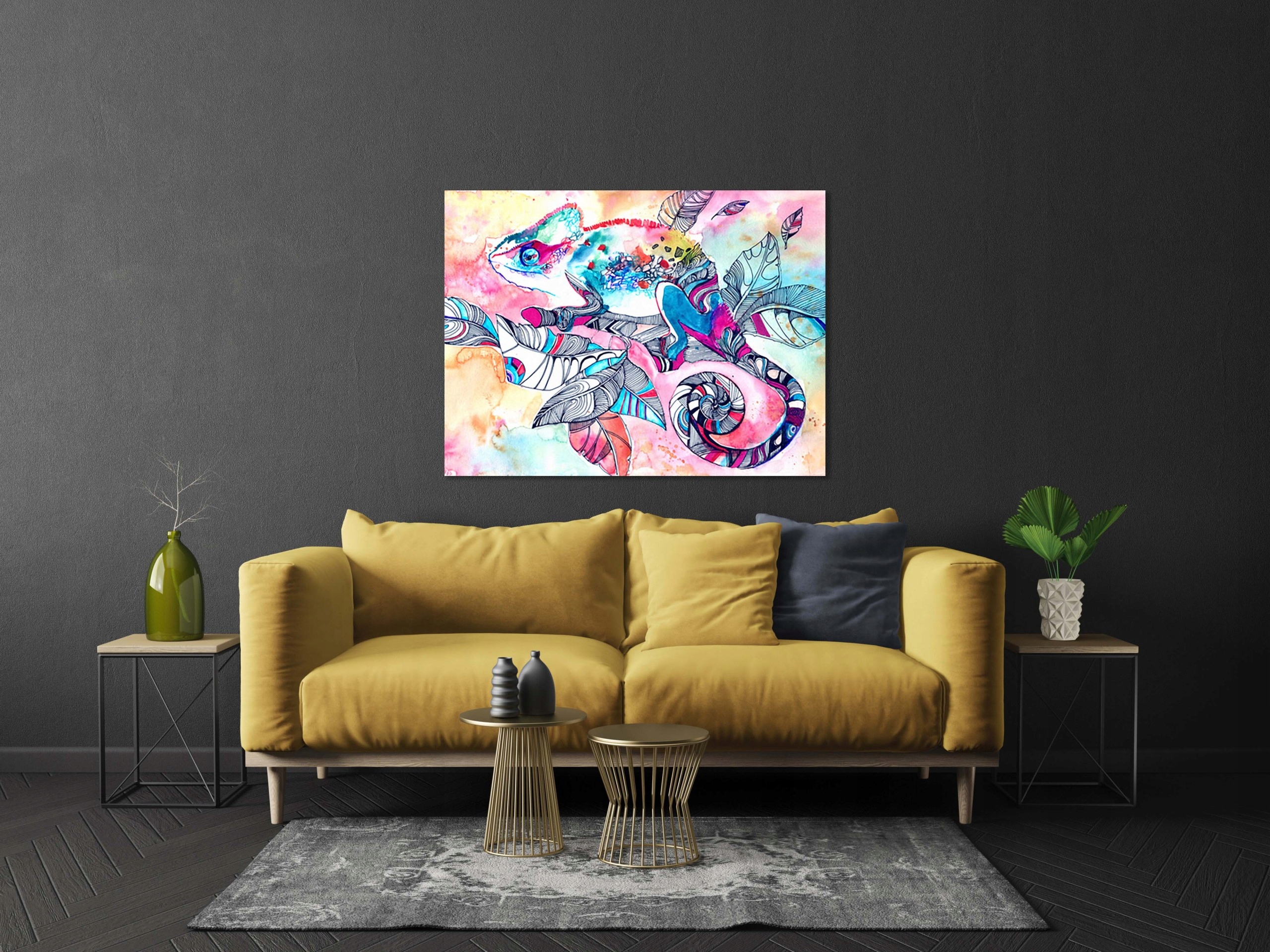 OBRAZ na płótnie ABSTRAKCJA 87232360 120x80 WZORY Marka inna