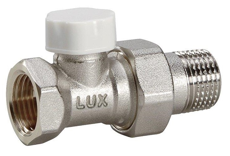 

Zawór grzejnikowy odcinający 3/4 prosty Luxor