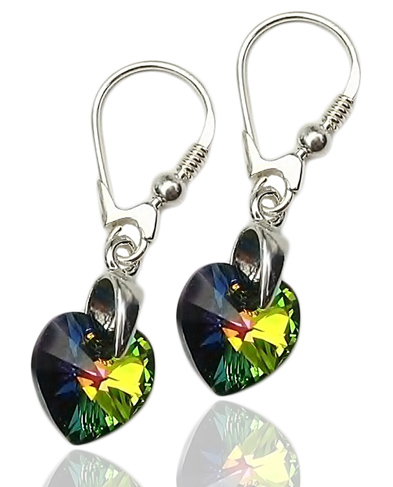 

Swarovski Kolczyki Srebrne Kryształ Vitrail Medium