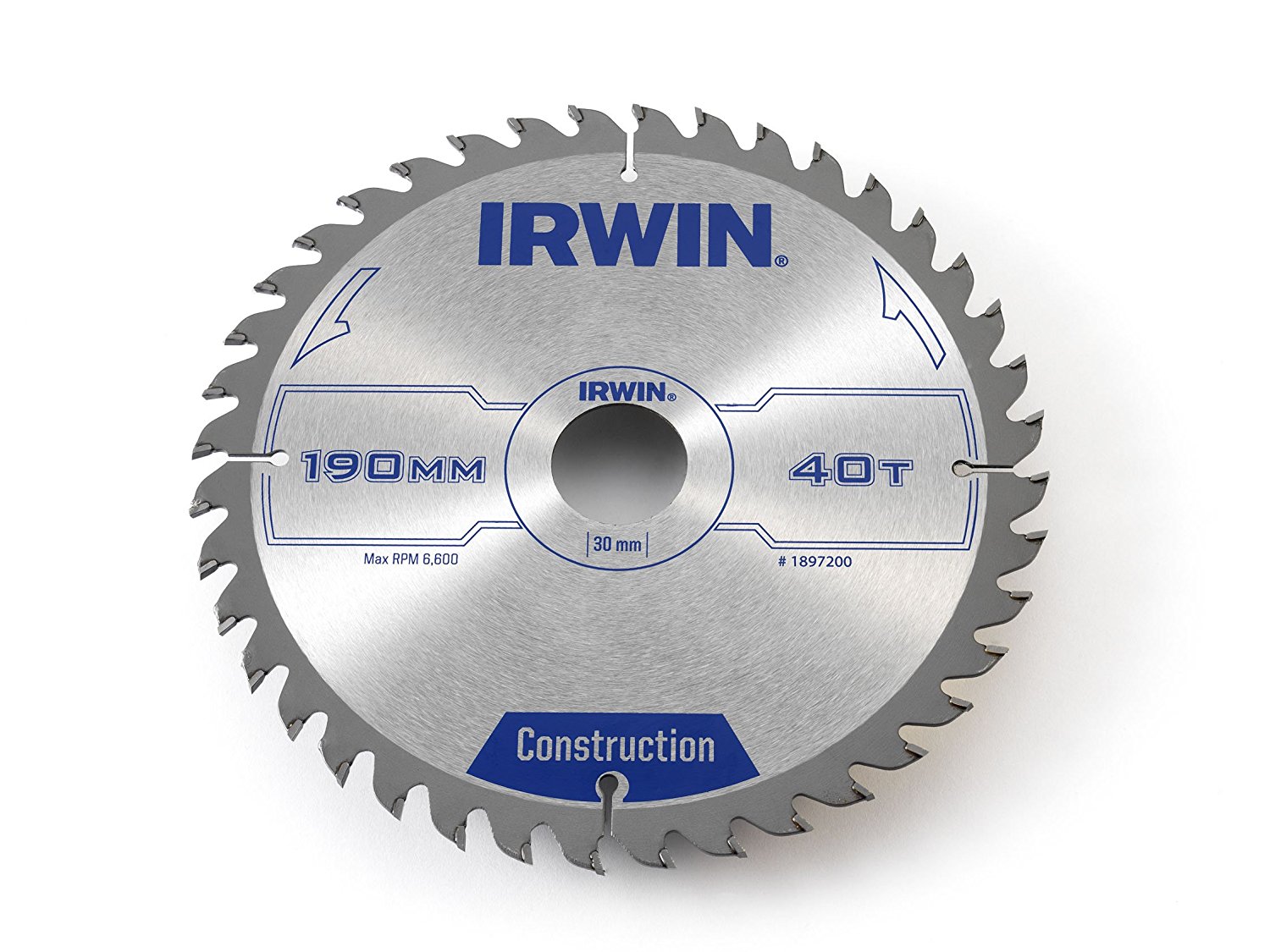 Irwin Piła Tarczowa Widiowa Tarcza Do Cięcia Drewna Drewna 190 x 30 40Z