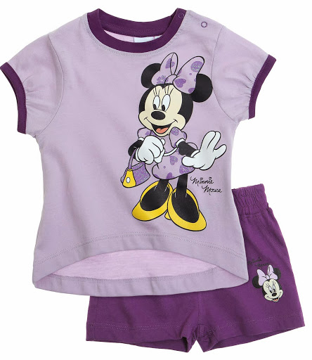 

Komplet Disney Minnie roz 80 t-shirt + spodenki