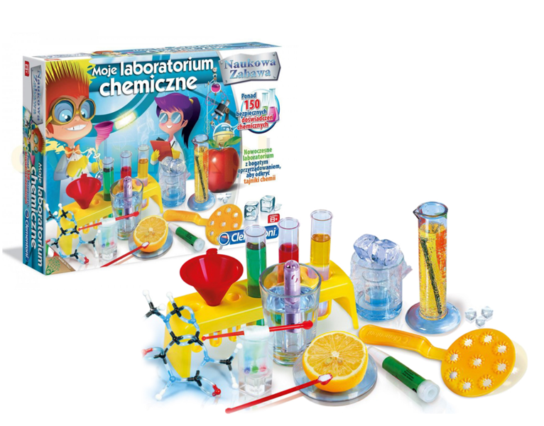 

Clementoni Mały Chemik 150 Doświadczenia Chemiczne