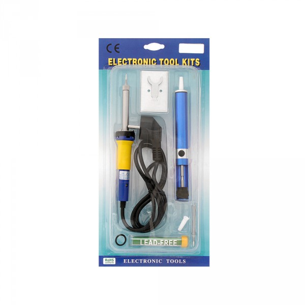 

Zestaw lutowniczy - lutownica 30W + Cyna 066025