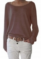 

Mikos Sweter damski oversize długi rękaw 632