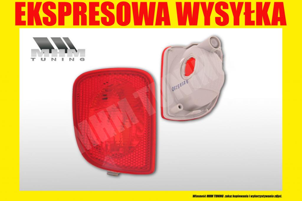 LAMPA TYL W ZDERZAK RENAULT KANGOO III 3 2008-17 Strona zabudowy lewe + prawe