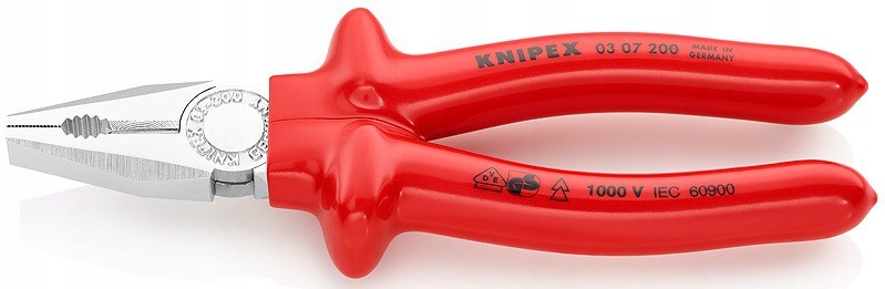 IZOLOWANE KOMBINERKI SZCZYPCE KNIPEX 03 07 180 Kod producenta 03 07 180