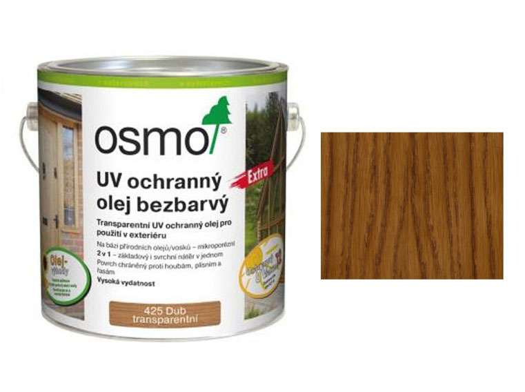 

Osmo 425 Olej Ochronny Do tarasów Uv Dąb 0,125l