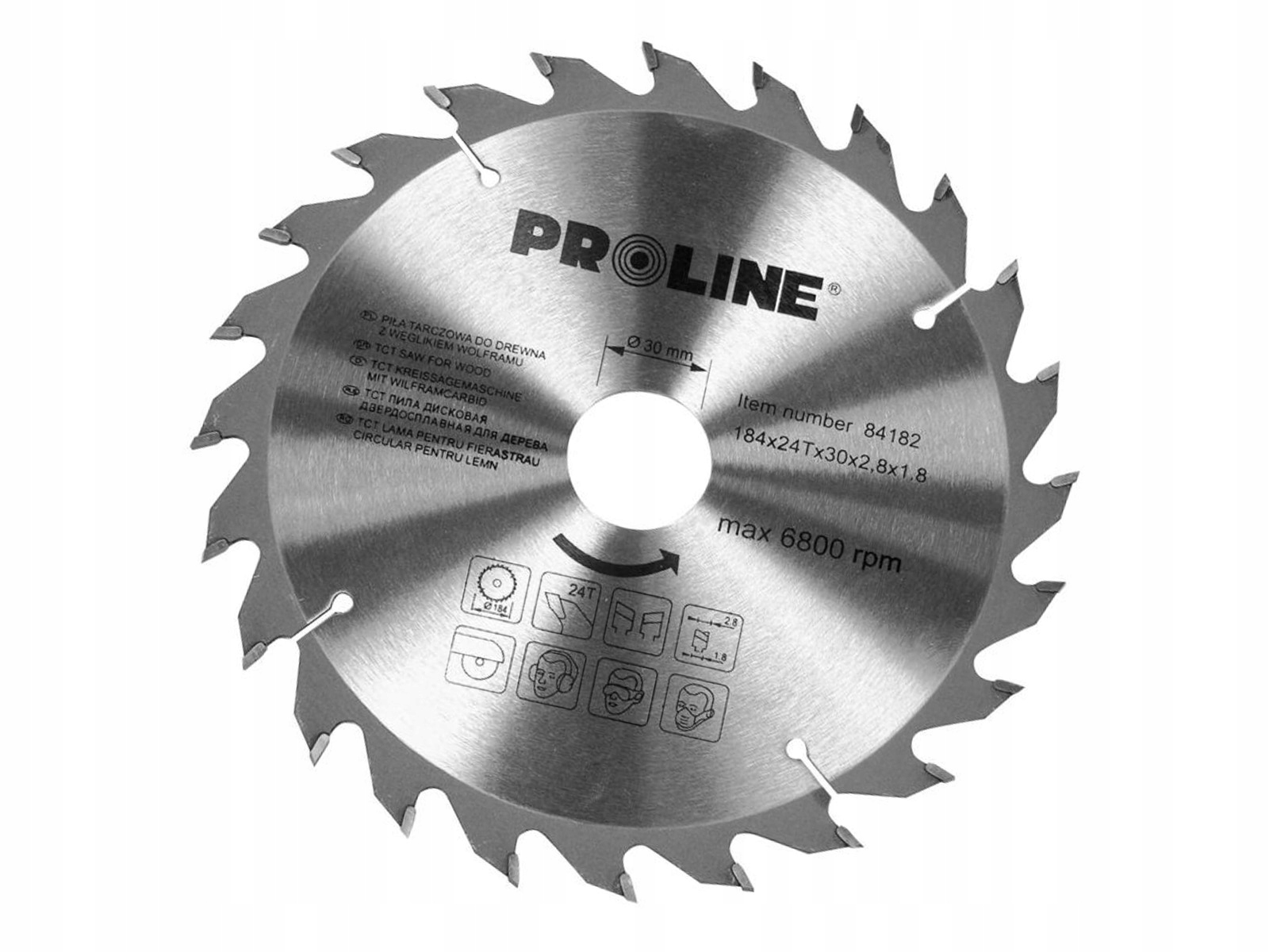 

Proline Piła tarczowa do drewna 300x30 100z