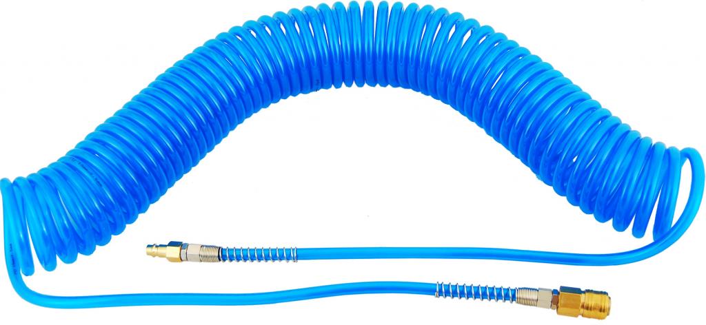 Pneumatická spirálová hadice Pu 12 x 8 mm 10 m