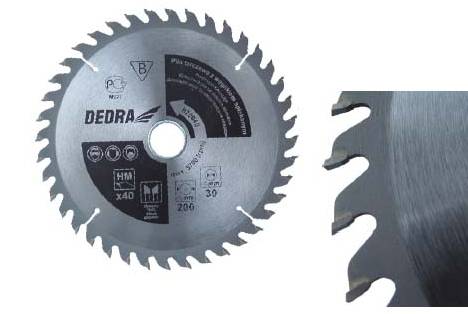 DEDRA H19040 Piła tarczowa do drewna 190x30 40Z Kod producenta H19040