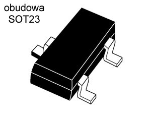 |STcs| BAT18 dioda przełączeniowa . 35V 100mA SOT23 _x10szt