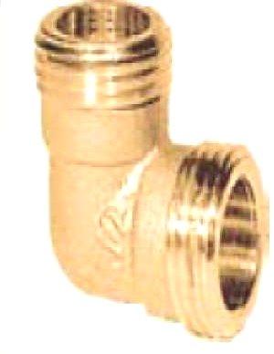 

Mosiężne kolano z/z 3/8" mosiądz ...806