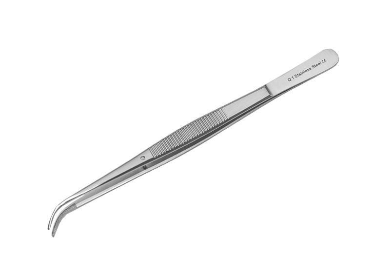 

Penseta Pinceta do szwów Semken zagięta - 12,5 cm