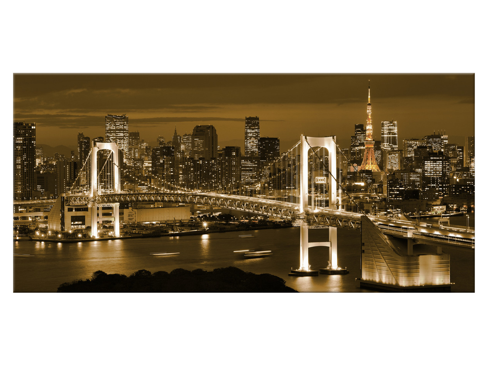 

Obraz Rainbow Bridge w Tokio Most 115x55 1530A_1AE