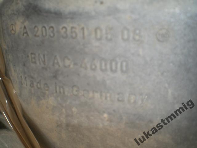 Дифференциал дифференциал W203 W209 2.2 CDI лифт 03 07 НДС