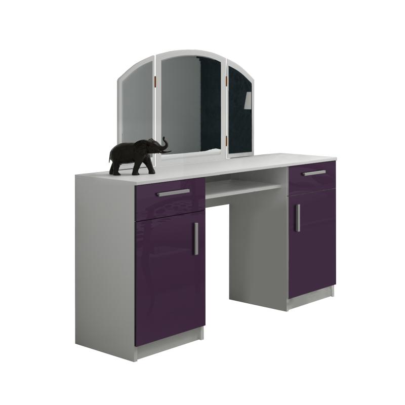 Toaletka Moon II z lustrem, fronty w połysku!