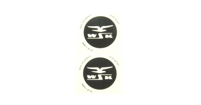 

Logo Naklejka Nalepka Na Bak Zbiornik Wsk