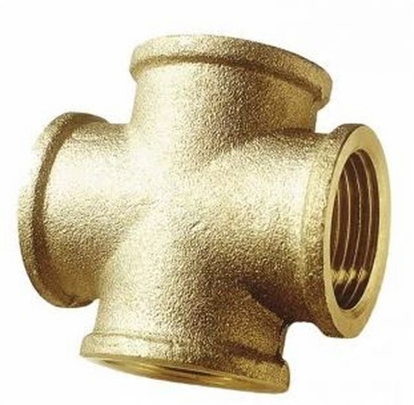 

Mosiężny czwórnik 3/4" 887
