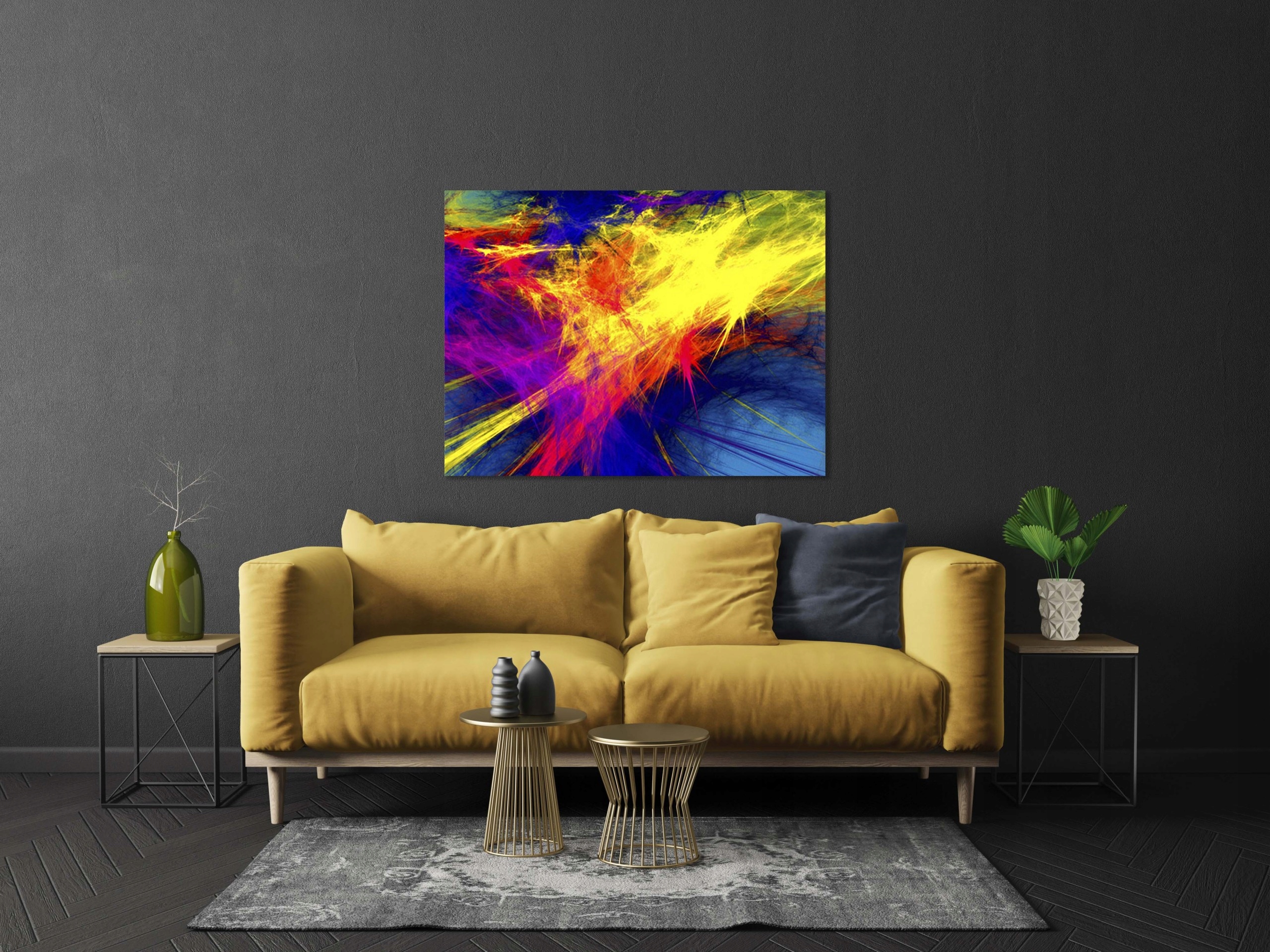 OBRAZ na płótnie ABSTRAKCJA 199692716 120x80 WZORY Marka inna